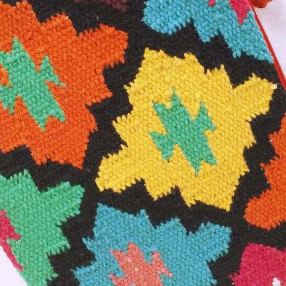 Grace & Lace Western Aztec Rug Tapestry Wristlet Clutch 11x9 Zipper - Picture 4 of 9